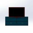 Screenshot_1.jpg 1.6 SCALE IKEA HAUGA STYLE TV UNIT + 40'' TV (WITH FRAME) FOR BARBIE HOUSE / DOLLHOUSE