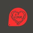 val5_rnd.jpg Valentine's Day Heart Stencil model 5