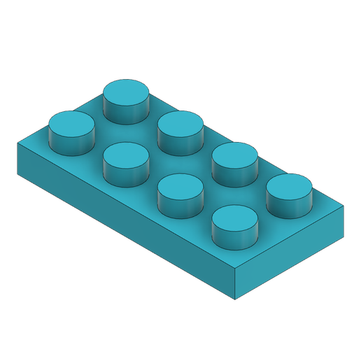 Bricks-2x4-Low-v1.png STL file Building Bricks・Model to download and 3D print, Upcrid