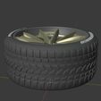 e2.JPG STL file S204 Style Wheel, brake and Tire for diecast and RC model 1/43 1/24 1/18 1/10....・3D printer model to download, BlackBox