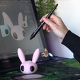 Screenshot_1.png 🐇Cartoon bunny holder for digital pencils