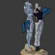 Pol-e-Silver210001.png Modelo de impresión en 3D de Polnareff y Silver Chariot