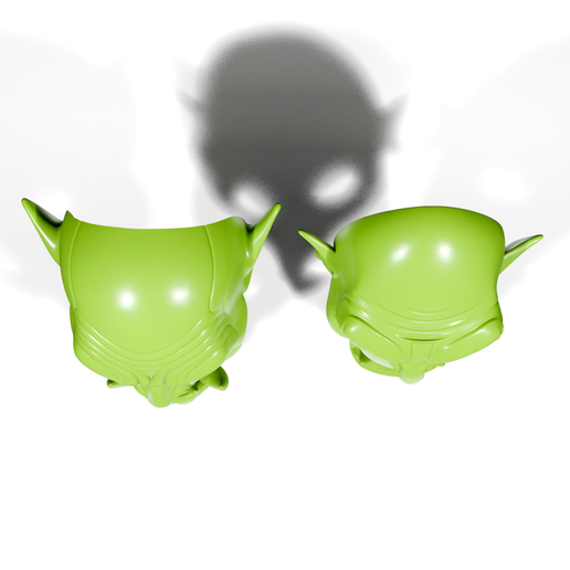 👹 Orc Masks・ STL File for 3D printing・Cults