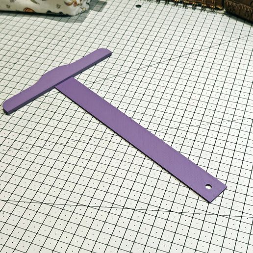 📏 T-Shaped Ruler・Free 3D File for 3D printing・Cults