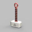 Hammer-1_Camera_SOLIDWORKS-Viewport.jpg Hammer Of Thor Key Chain