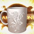 3.4.jpg STL file Game Of Thrones Lannister Coffee Mug・3D printer model to download