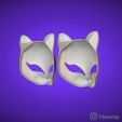 1-7.jpg Kitsune Cat Mask