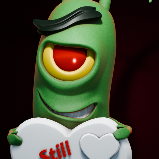 plankton running png