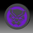 BlackPantherSimbol.jpg SCHWARZER PANTHER SYMBOL FESTE SHAMPOO UND FORM FÜR SEIFE PUMPE