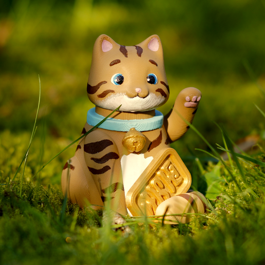 10.png Imprimez sur place le chat mignon et chanceux