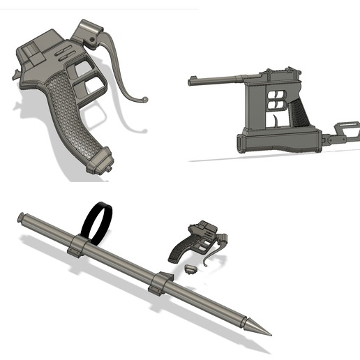 ⚙️ Attack on Titan 3DMG MegaBundle (S1-S4 ALL)・ 3D File for ・Cults