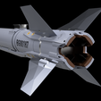 AIM9X-Sidewinder-Missile-13-sq.png AIM-9X Sidewinder Air To Air Missile -Fully 3D Printable +110 Parts