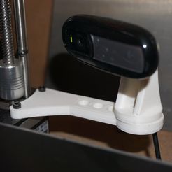 Improved Logitech c270 webcam mount + Snapmaker 2.0 base options - 3D model  by Design8Studio.com on Thangs