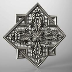 Rozetka_41.jpg Moulding decoration ceiling wall wall house apartment cnc 3D printing