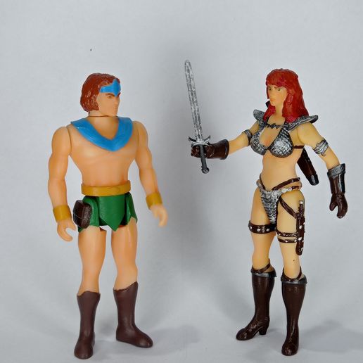 red sonja action figure