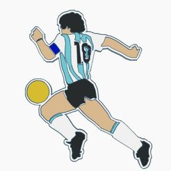 Diego-a-color.jpg Iman Diego Maradona, Mexico 86, World Cup, Argentina