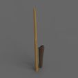 8.jpg STL-Datei NEWT SCAMANDER WAND - Phantastische Tierwesen・Vorlage für 3D-Druck zum herunterladen