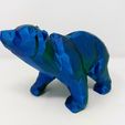 20231229_182256.jpg Piggy Bank cuddly Low Poly Bear  - NO SUPPORTS REQUIRED TO PRINT