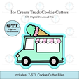 Etsy-Listing-Template-STL.png Ice Cream Truck Cookie Cutters | STL Files