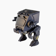AT-ST-Star-Wars-3.png Cute AT-ST (All Terrain Scout Transport ) SD CHIBI Star wars