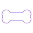 bone.stl bone Cookie cutter & Stamp