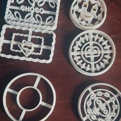 5046513859459918488_121.jpg Fichier STL Emporte-pièce Sandwich cookie・Modèle à télécharger et à imprimer en 3D
