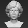 1.jpg Princess Diana bust 3D printing ready stl obj formats