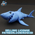 3_TEXT.png 3D Printable Flexible Shark Toy