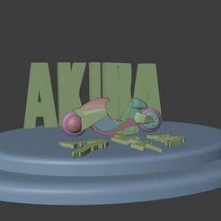 cult_1.jpg OBJ file Akira - Diorama・3D printing design to download, lugizx