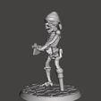 SkellPirate11.JPG 28mm Undead Skeleton Pirate Miniature