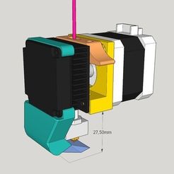 e1a3a6275f80a1bdf3ecbe4f7468b546_preview_featured.jpg Fichier STL gratuit Configuration de ventilateur Combo pour extrudeuse en aluminium à entraînement direct MK8・Design pour imprimante 3D à télécharger