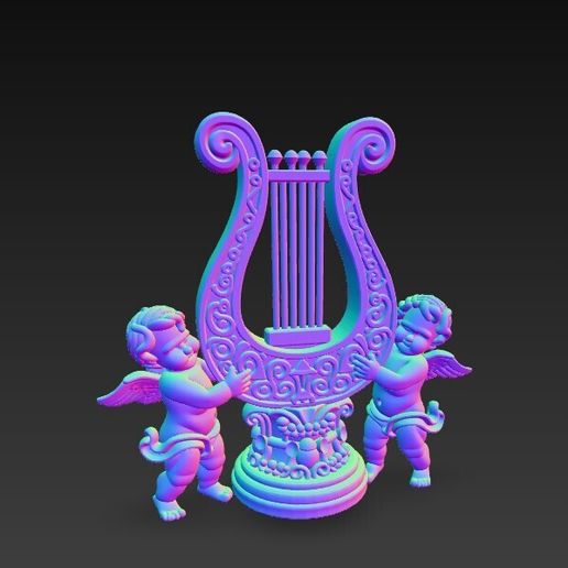 👪 Holy Family Statue - Bible-Themed Decorative Figure・ STL File for 3D ...