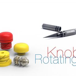 Rotating-knob.jpg Free STL file Rotating knob for Reamer・3D printing model to download