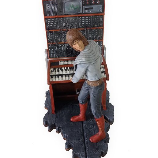 ELP EMERSON LAKE PALMER KEITH EMERSON STATUE FIGURE 3D model