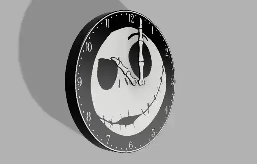 🕰️ Jack Clock・Free STL File for 3D printing・Cults
