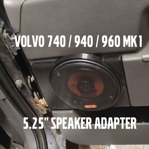 Volvo 740 940 960 5.25 Speaker Adapter
