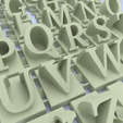 Zoom_Elegant.png 3D file 3D name from letters - elegant font・Model to download and 3D print