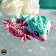 3.png ROSE Tiny Wyvern Dragon Baby, Cute Articulating Easy Print-in-Place