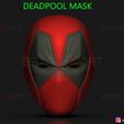 001.jpg Deadpool Mask - Marvel comics 3D print model