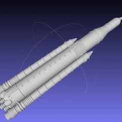 sls44.jpg Archivo STL Modelo imprimible del cohete SLS Block 1 de la NASA・Plan imprimible en 3D para descargar, julian-danzer