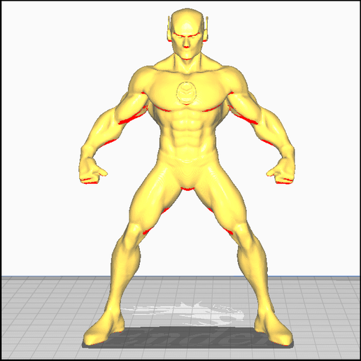 🎮 Flash・Free STL File for 3D printing・Cults