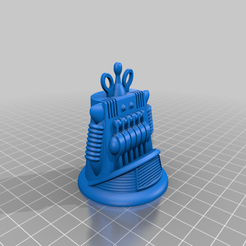 Head.png Free STL file New Italy Robbie Robot・3D print design to download, italymaker