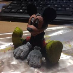LilMick2.jpg Download free STL file Lil' Mickey • 3D printable object, DataDink