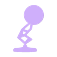 Luxo Lamp.stl PIXAR Text Logo + Luxo Lamp