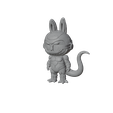 gris2.png Labubu Freezer – Figura STL Fan Art para Impresión 3D