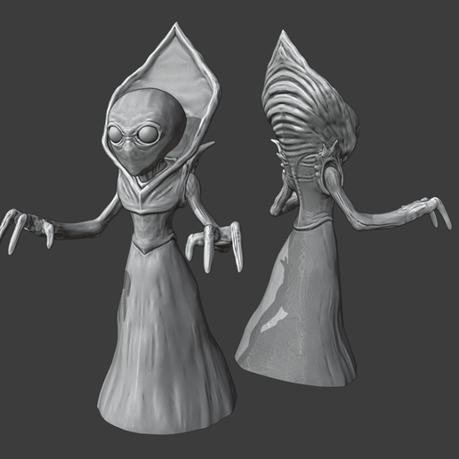 FLATWOOD MONSTER STL File for Cults