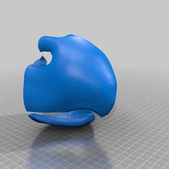 d7504345-dd21-4756-a961-98c0b6c6d130.png Free 3D file fursuit beak・Design to download and 3D print
