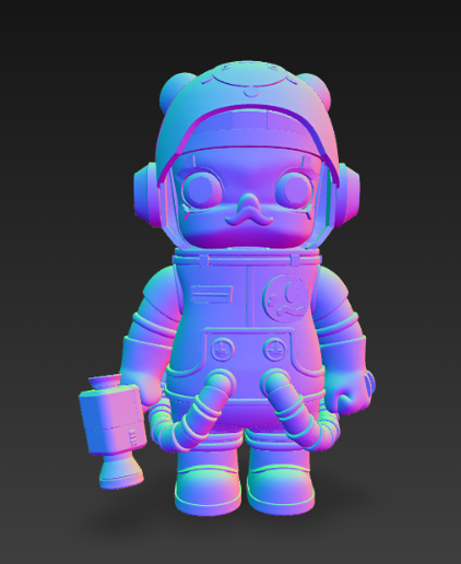 🛰 Mega Space Molly 400%+100% Sweet Dream Bears Figure・ STL File