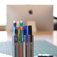 IMG_0463.jpg STL-Datei Pencil Caddy kostenlos・Modell für 3D-Druck zum herunterladen
