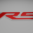 rs.png RS Camaro Logo Keychain